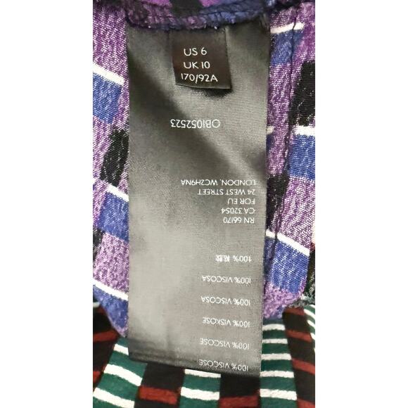 Anthropologie x Maeve Women's Gianna Long Sleeve V Neck Tunic Dress Professional - Picture 11 of 12